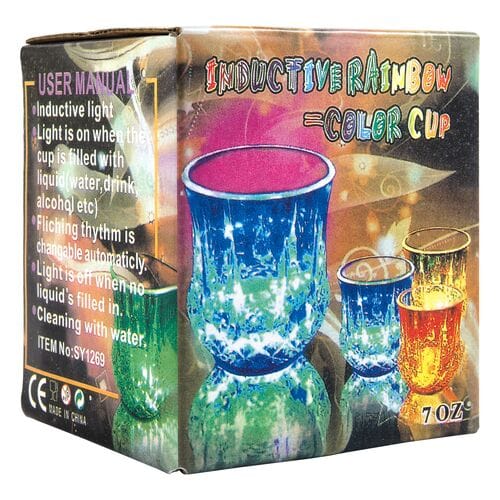Светящийся стакан Inductive RainBow Color Cup оптом