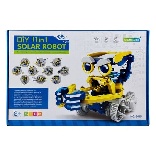 Конструктор DiY Solar Robot 11 в 1 оптом