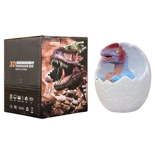 3D светильник динозавр в яйце оптом