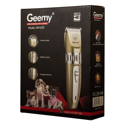Машинка Geemy GM 635 для стрижки кошек и собак оптом