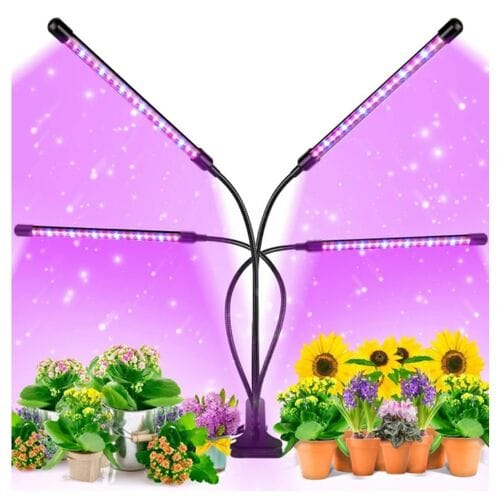 LED Grow Light фитолампа для растений 4 лампы оптом