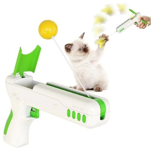 Rebound cat gun пистолет игрушка для кошек оптом