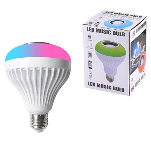 LED Music Bulb умная лампа динамик с пультом оптом