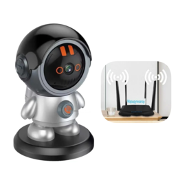 Wi-Fi Smart Robot IP-камера 3MP с функцией об...
