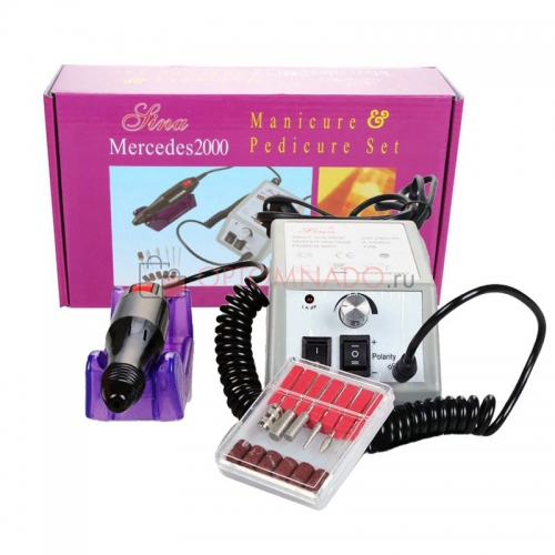 Электрическая дрель для маникюра Manicure Pedicure Set Mercedes 2000