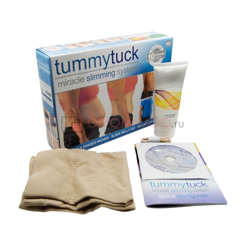 Моделирующий пояс+крем для похудения живота Tummy Tuck