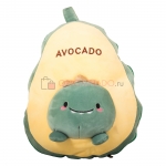 Подушка плед игрушка авокадо