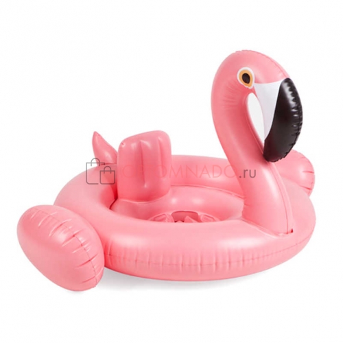 Круг для плавания с сиденьем Фламинго