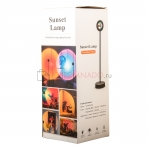 Светодиодный атмосферный ночник проектор заката Sunset Lamp