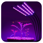 LED Grow Light фитолампа для растений 4 лампы
