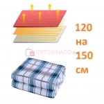 Electric Blanket одеяло с электрическим подогревом 120х150 см