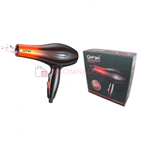 Gemei GM-1719 фен для профессиональной укладки волос