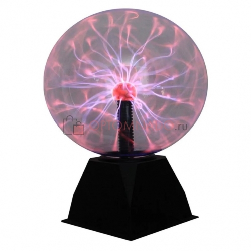 Лампа Плазменный шар Тесла с молниями 12,5 см