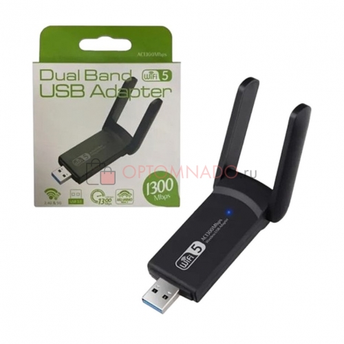 Dual Band USB Adapter 1300 усилитель Wi-Fi 