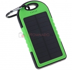 Внешний аккумулятор на солнечной батарее Power Bank Solar Charger 5000 mAh