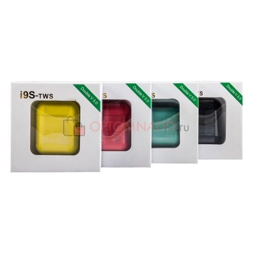 Беспроводные наушники i9s TWS Double V 5.0 цветные
