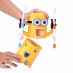 Автоматический дозатор для зубной пасты с держателем для щеток